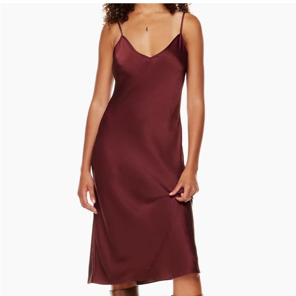 Aritzia Wilfred Midi Slip Dress (New with tag)